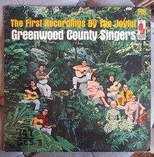 The First Recordings By The Joyful Greenwood County Singers Vinyl 1964 Kapp EX