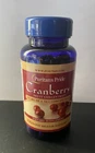 Puritans Pride Cranberry Fruit Concentrate 100 Rapid Release Softgels Exp. 04/26