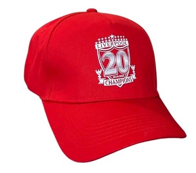 Liverpool Champions Mütze rot 2024/2025 - Erwachsenengröße