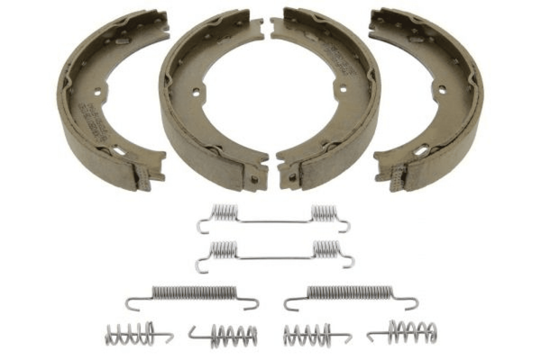 Bremsbackensatz Feststellbremse Hinterachse FüR MERCEDES-BENZ Vw Sprinter 3-T-image