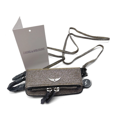 Zadig & Voltaire Rock Grigri Sparkle Key Chain Mini Zadig & Voltaire Rock Grigri Sparkle Key Chain Mini
