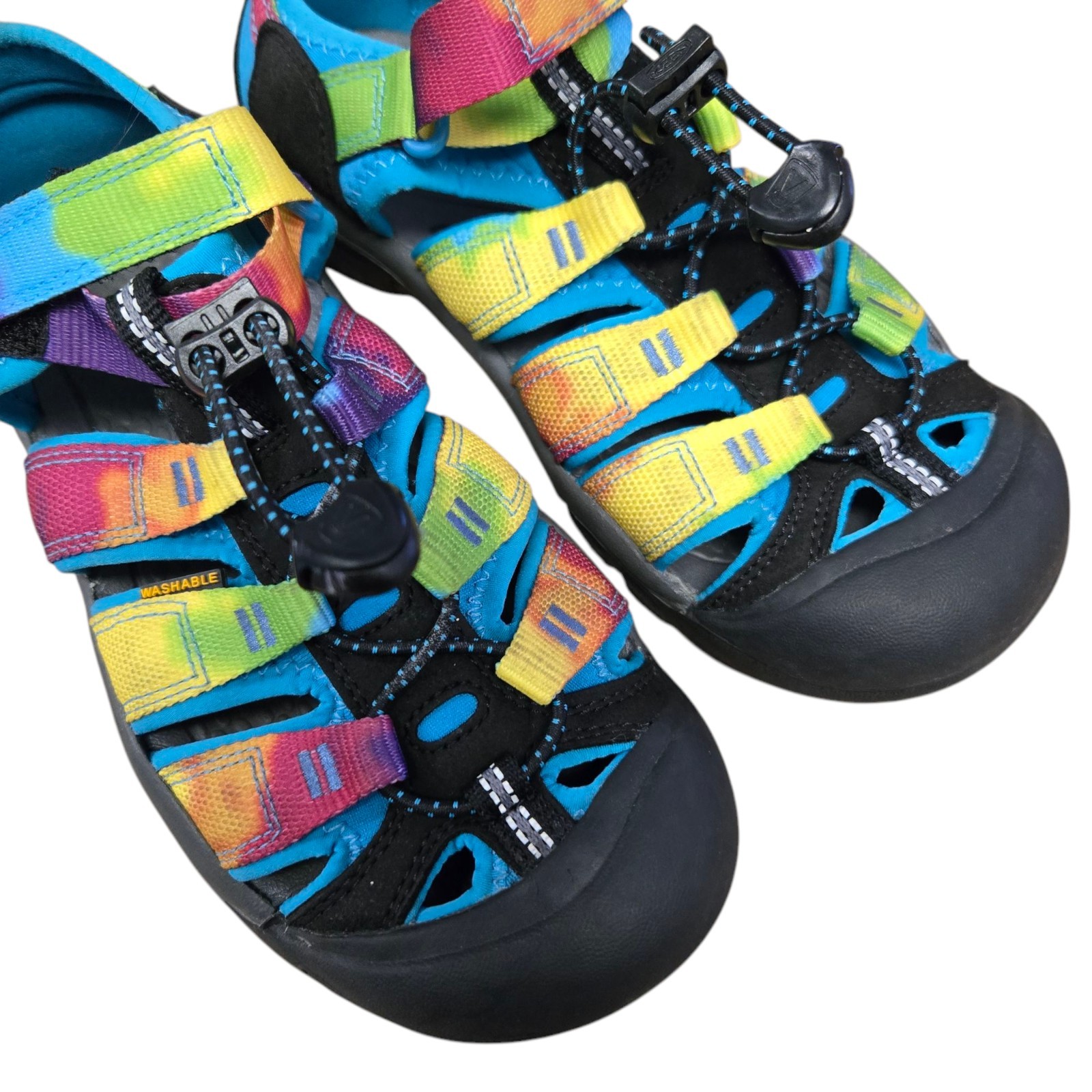 Sandali Keen Kids Newport unisex H2 arcobaleno tinta unita scarpe giovani taglia 3