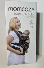 Momcozy Baby Carrier Newborn to Toddler 7-44 Lbs, Black Infant Back Support