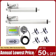 Dual Axis Solar Tracker Kit: 12V DC Linear Actuator ( 6'' & 12'')&LCD Controller