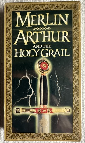 Merlin, Arthur And The Holy Grail VHS Acorn Media Rare Documentary 1998 NEW - Picture 1 of 3