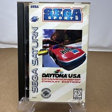 Daytona USA: Championship Circuit Edition (Sega Saturn 1998) Complete In Box Reg
