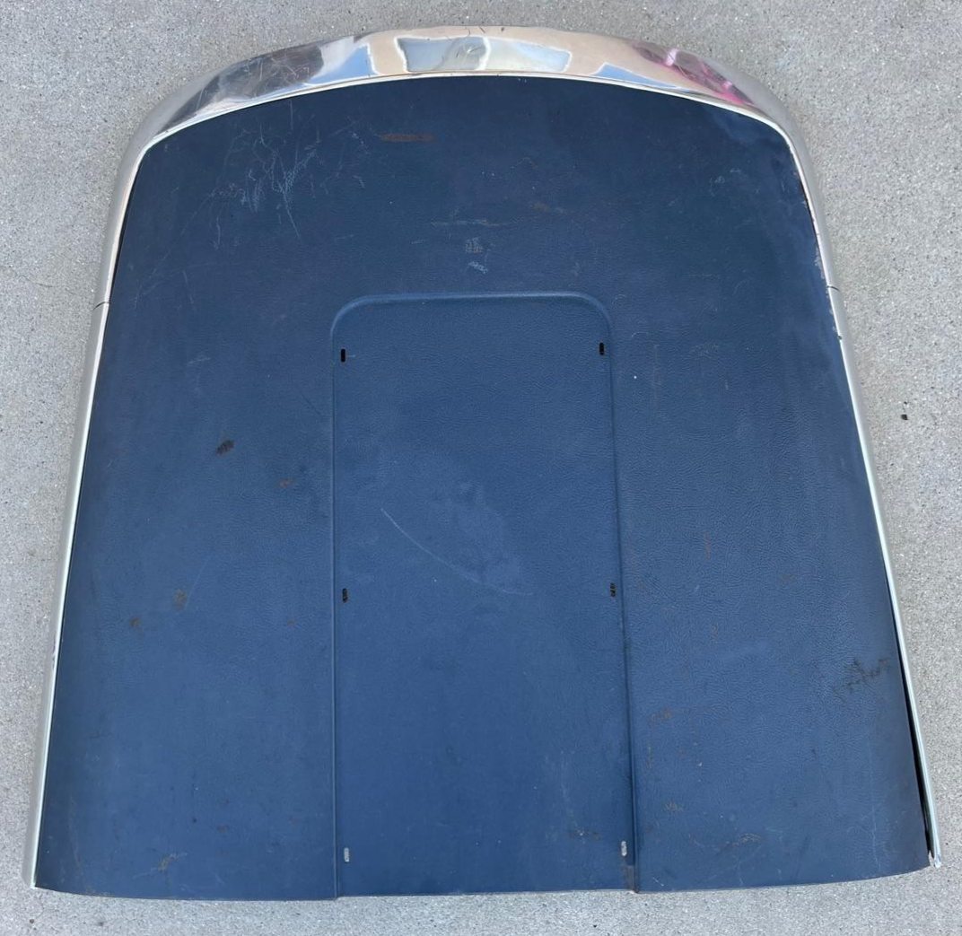 FORD THUNDERBIRD BUCKET SEAT BACK METAL PANEL TRIM 1964-1966 64-66