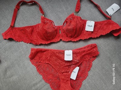 AUBADE BH 90D / Slip 4 Flower Mania NEU mit Etikett