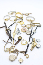 F x30 Vintage Ladies Manual Wind Wristwatches Inc Timex Not Working