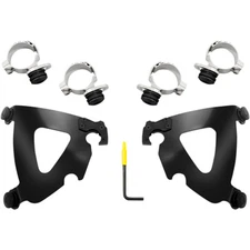 Memphis Shades Road Warrior Mounting Kit - Black - Scout MEB2037