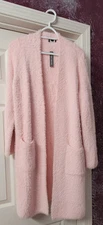 Nwt The Limited Pillar Pink Open Long Sweater With Pockets Fuzzy And Cozy.srp149
