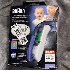 Braun ThermoScan 7 Ear Thermometer IRT6520CA with Age Precision