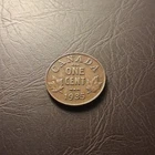 1935 Canada 1 Cent  (S9) King George V Canadian Penny Copper Coin Small Cent