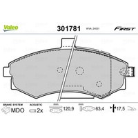 Valeo BremsbeläGe Vorne FüR Hyundai Elantra Matrix KIA Cerato Stufenheck