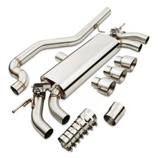 RD3111 3" VALVED CATBACK EXHAUST FOR VOLKSWAGEN VW GOLF R MK7 2.0 TSI 13-20