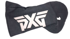 PXG Gray White 1 Driver Headcover Preowned Condition GREAT
