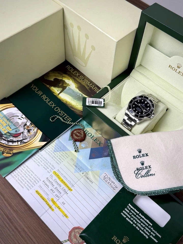 Rolex Submariner Date | 16610 | FULLY STICKERED | Full Collectors Set | NOS - Image 2 of 4