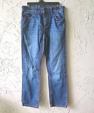 Tommy Hilfiger Blue Jeans Denim Pants Boy 12 S Straight Medium Wash Adjustable