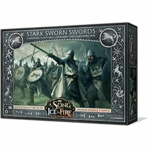 A Song Of Ice and Fire Miniatures Game: House Stark - Stark Sworn Swords - New!