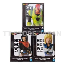 Dragon Ball Z Figure Android 16 17 18 Set Solid Edge Works Departure Banpresto