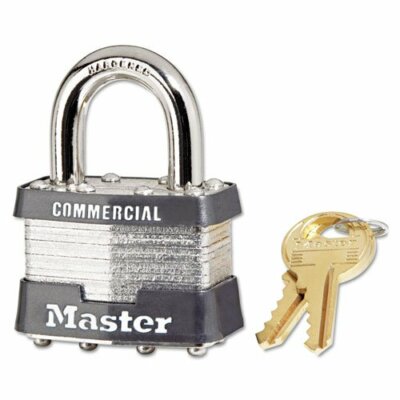 4 PIN TUMBLER SAFETY PADLOCK KEYED DIFFERENT