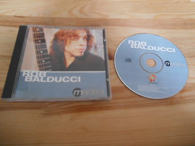 CD Rock Rob Balducci - Mantra (11 Song) FAVORED NATIONS jc