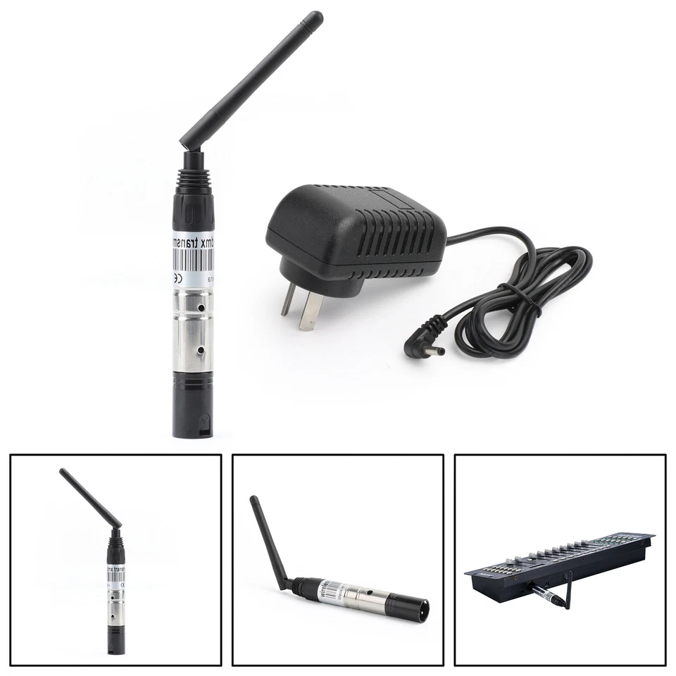 DMX512 Wireless Receiver Transmitter 2.4G Stage Lighting Effects DMX Controllers - image 4 of 4