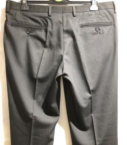 ZARA BASIC PANTALONE UOMO NERO FORMALE TAGLIA W-38"/EUR 46/US 36 L-42,5" (MT05) - Foto 6 di 10