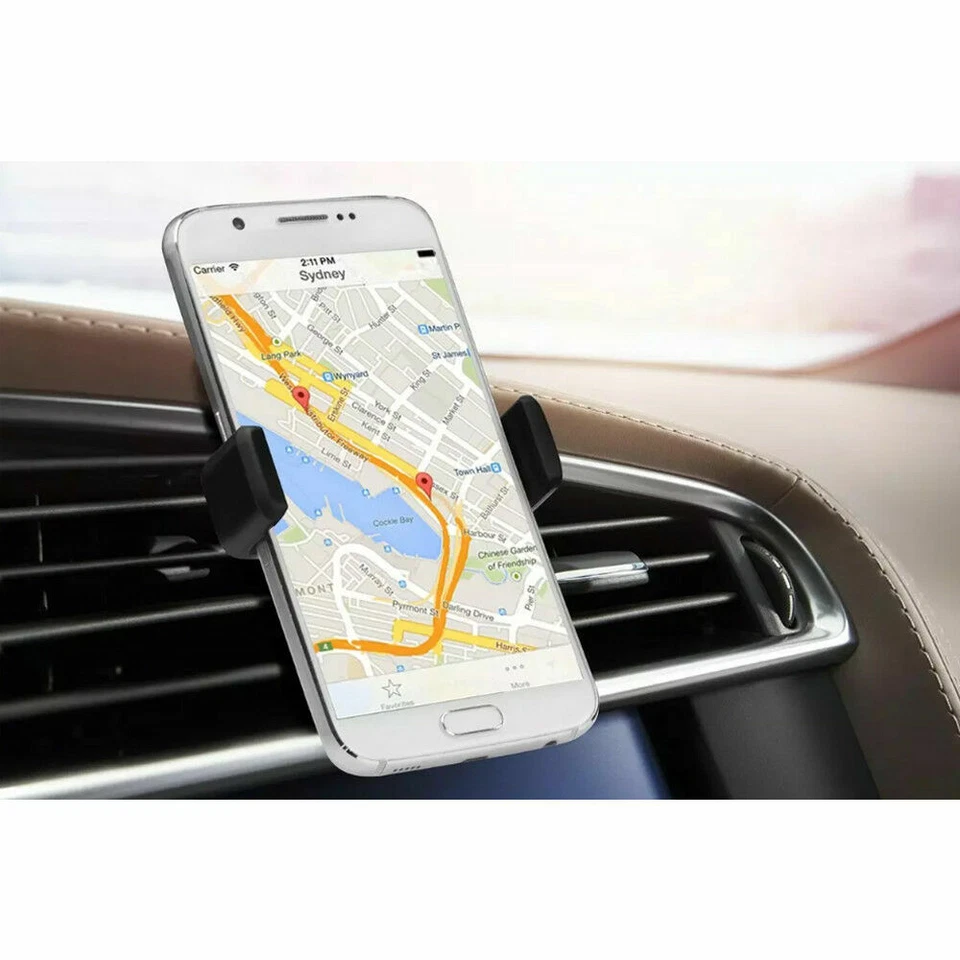 Universal 360° Rotating Car Mobile Phone Holder Air Vent Mount Cradle for GPS UK - Image 2 of 4