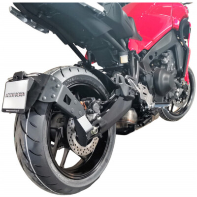 für: ACCESS DESIGN ''Wheel Fitted'' License Plate Holder Schwarz - für Yamaha MT