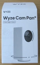 Wyze CAM Pan V2 Indoor Wired 1080p HD Camera Night Vision WYZECP2 Open Unused