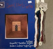 Twisted Threads Sweet Liberty Cross Stitch 2002 Leaflet Also Threads & Fabric