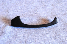 vintage eyeglasses browline plastic brow left black 48