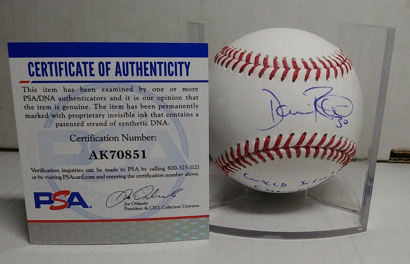 Dave Roberts Signed MLB Baseball Dodgers WS Champ PSA/DNA boston coach the steal