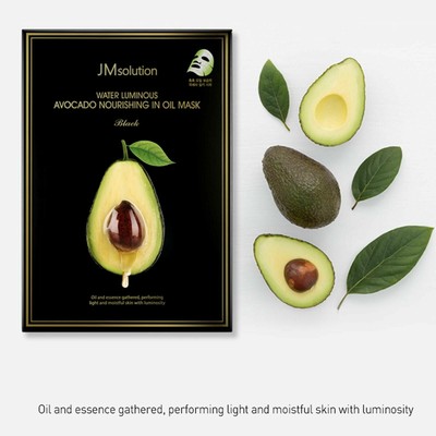 Masques Avocat Nourishing In Oil JM Solution - Lot De 10 Masques 28ml, Neuf Corée