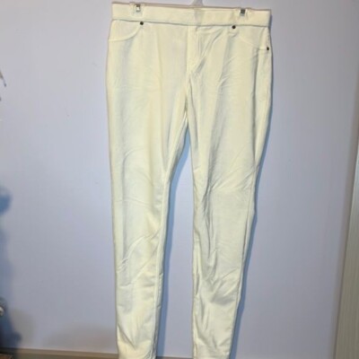 NWT Women's June Daisy Corduroy Leggings Eggshell Size Small