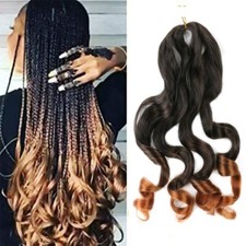 22Inch Crochet Hair Extension Synthetic Curly Hair Braiding Hair Extensions
