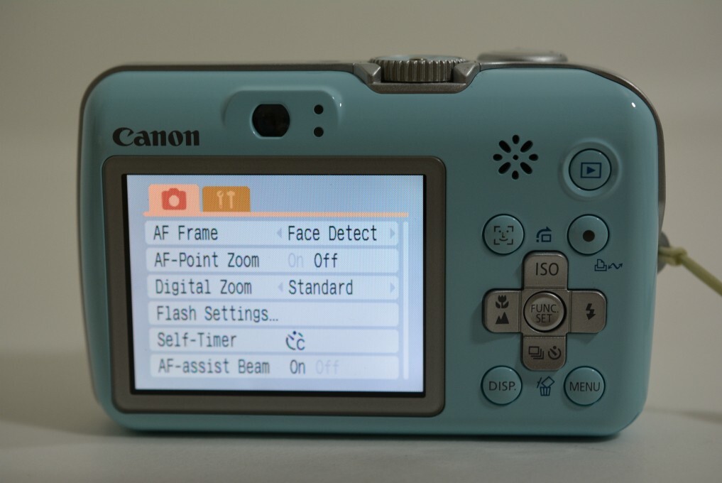Mint] Canon PowerShot E1 PC1338 Blue Compact Digital Camera