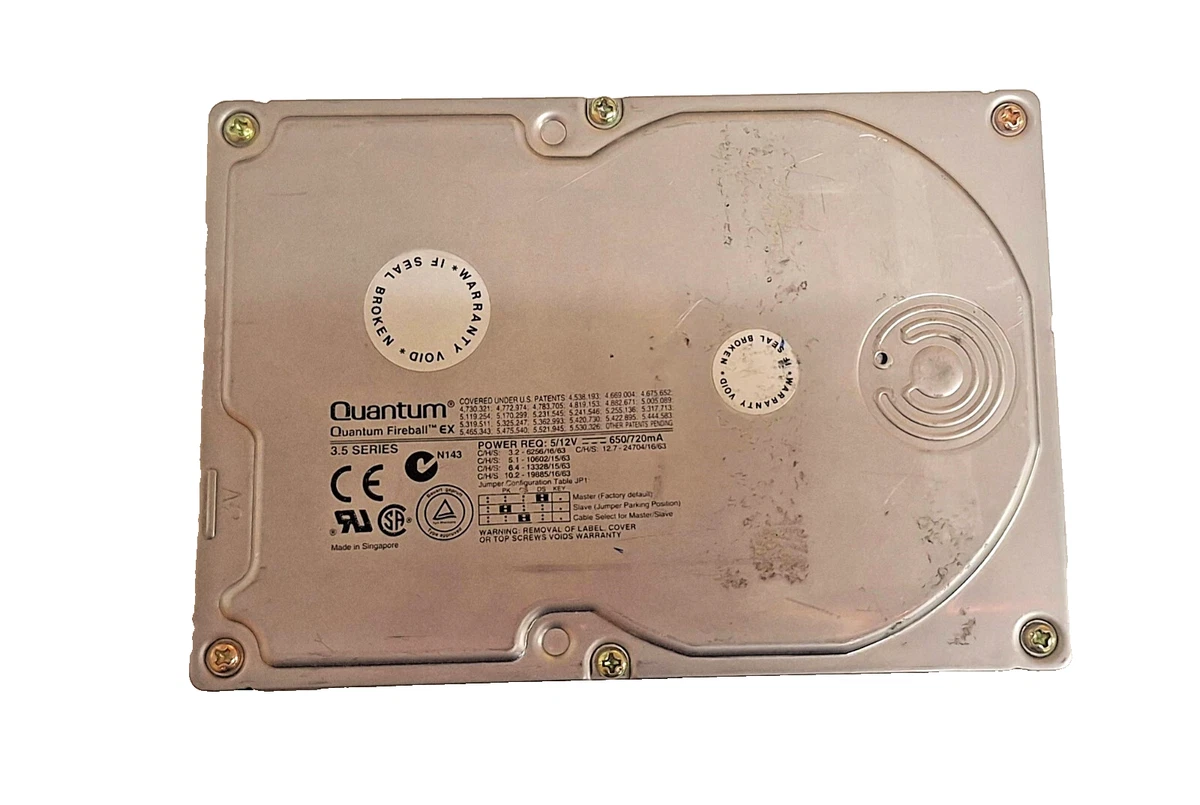 Quantum 3.5 in Form Factor Internal Hard Disk Drives 5400 RPM