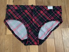 Plus Size 22/24 Lane Bryant Cacique Comfort Bliss Hipster Panty Holiday Plaid