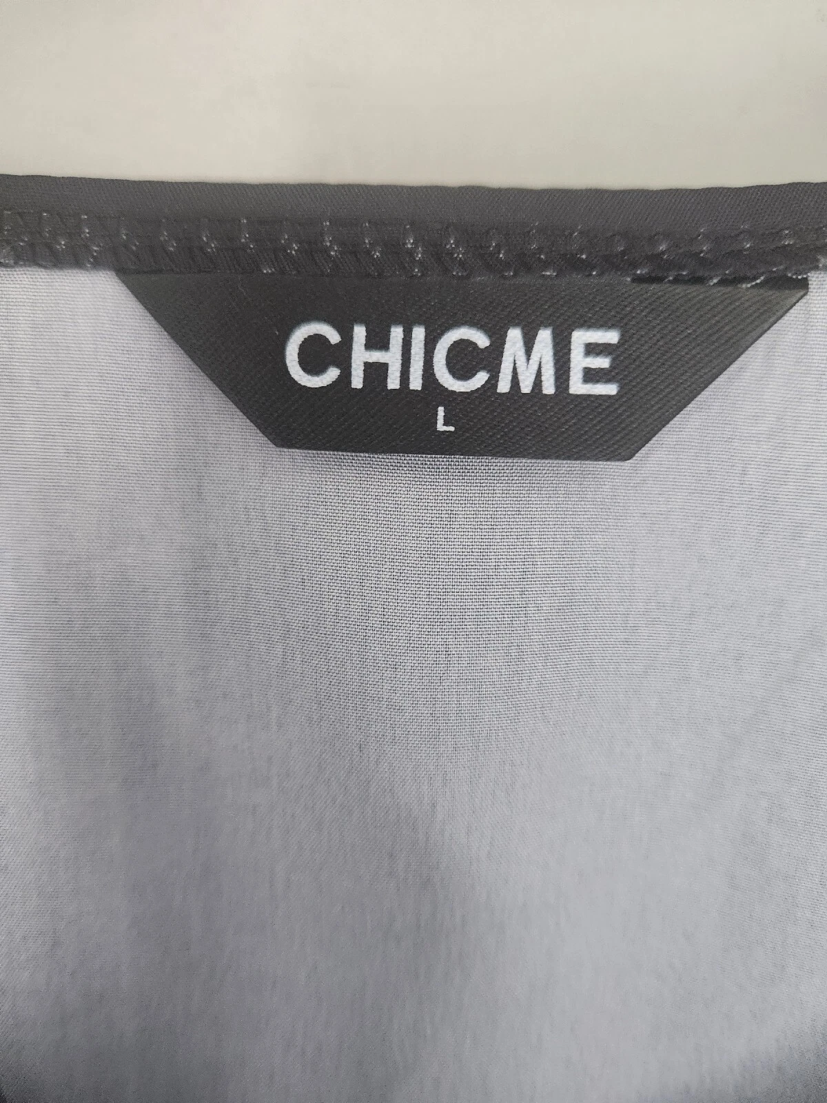 VETEMENTS Chicme abito lungo nero floreale donna vestito lungo grande con bottoni NUOVO