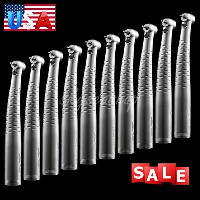 1-10 Packs Dental Fiber Optic LED Handpiece High Speed Fit KaV Quick Coupling