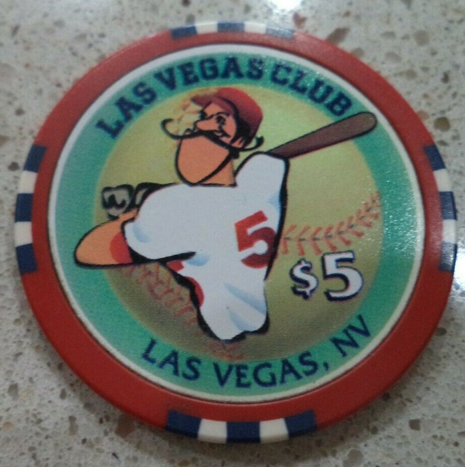 $5 Las Vegas Club Casino Chip Casey At The Bat | eBay $5 Las Vegas Club Casino Chip Casey At The Bat | eBay
