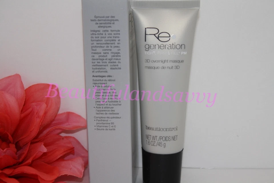Mascarilla nocturna Beauticontrol Regeneración Apretada Firme y Relleno 3D Foto 4 de 4