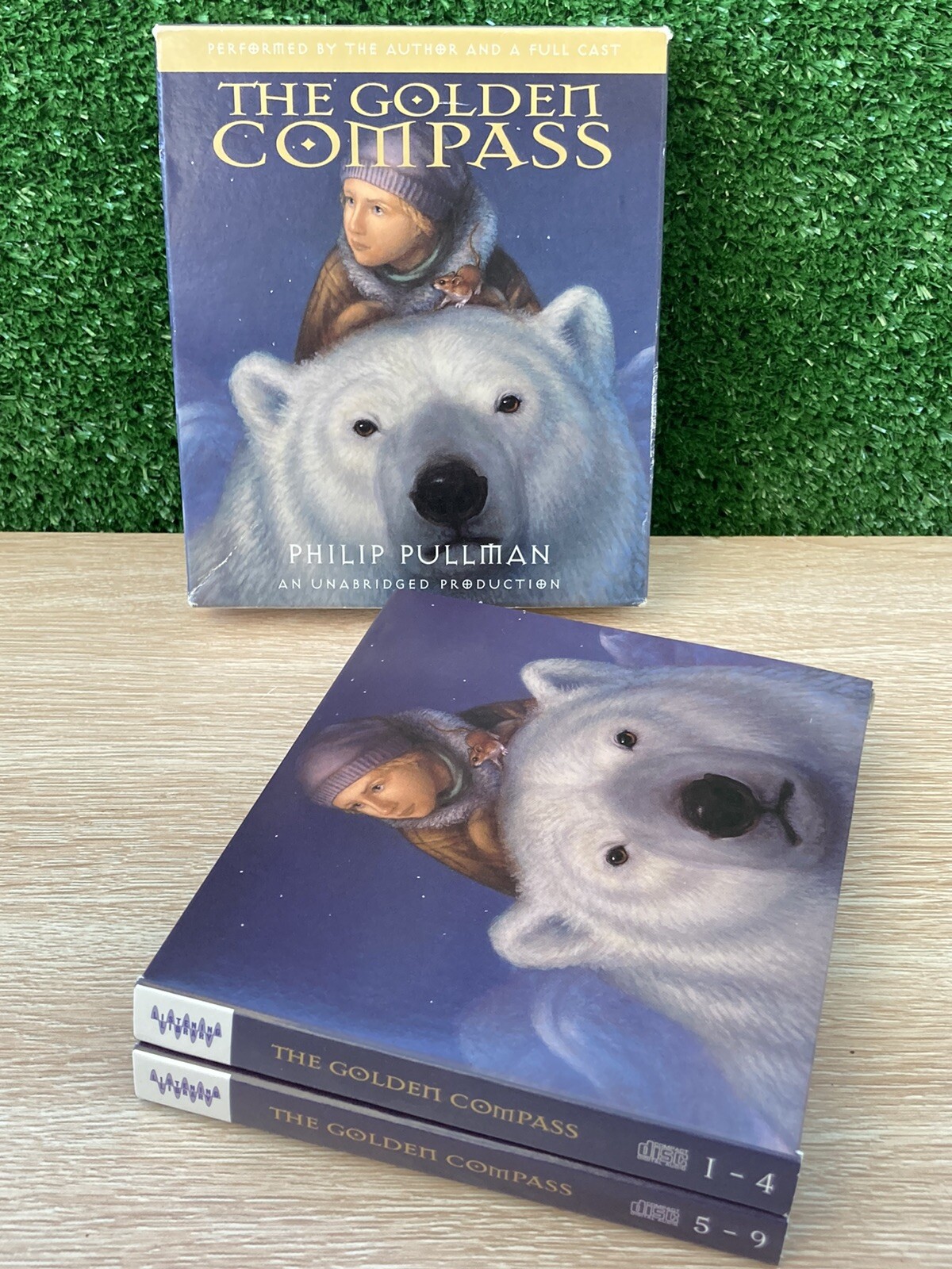 Philip Pullman The Golden Compass Unabridged Audiobook 9 CD - Over 10 Hours