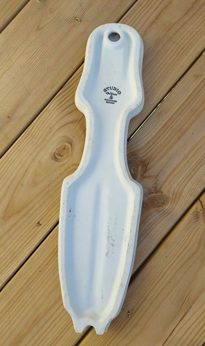 Grande vintage Norvegese Konrad Galaaen Kavaler - Piastrella artistica da parete in porcellana Porsgrund - Foto 3 di 3
