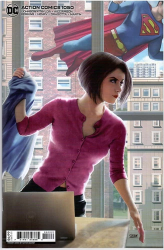 Action Comics #1050 CVR P Nathan Szerdy Card Stock Variant 2022 NM-