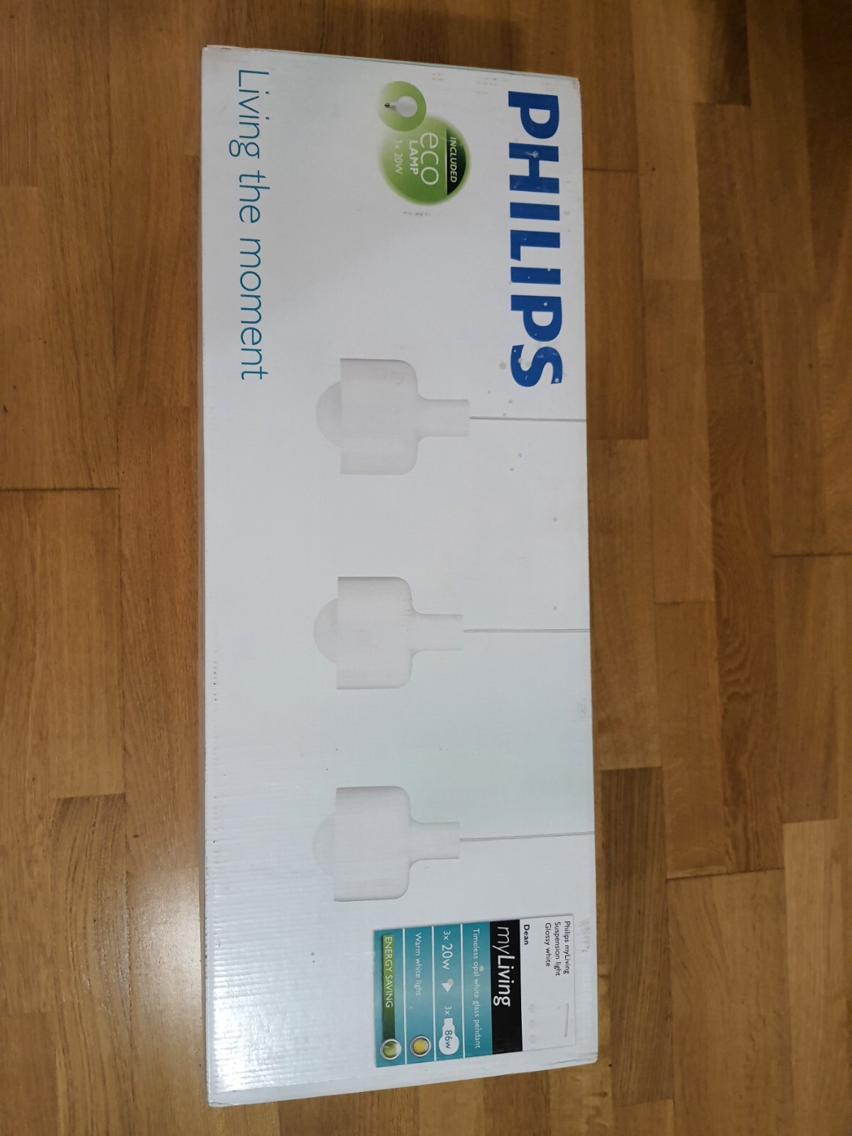 Suspension 3 lampes Philips Dean le lustre contemporain en acier brossé mat
