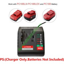 1x for Porter-Cable 18V PC18BL Ni-CD/MH Slider Battery 2.0Ah Quick Charger