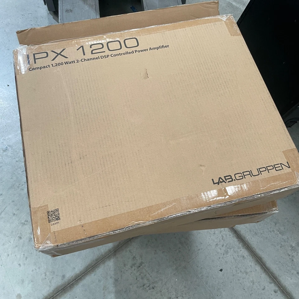 New 1u Lab Gruppen IPX 1200 Pro PA/DJ/Stage Amplifier IntelliDrive Digital Amp - Image 2 of 4